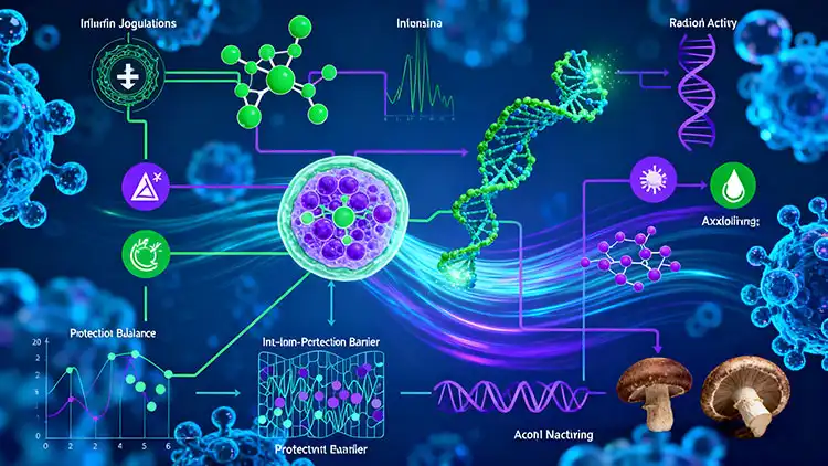 Anti-Inflammatory-and-Antioxidant-Mechanisms-Behind-Lentinan-Extract's-Functional-Impact
