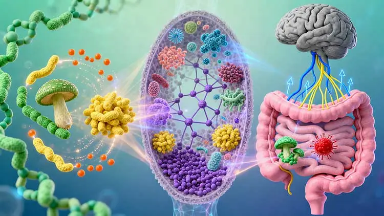 Lentinan-Extract's-Role-in-Balancing-Gut-Microbiota-for-Better-Digestion