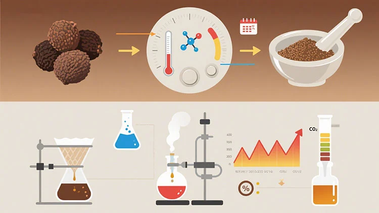 Factors-Affecting-Yield-and-Purity-in-Gallnut-Extract-Production Factors-Affecting-Yield-and-Purity-in-Gallnut-Extract-Production