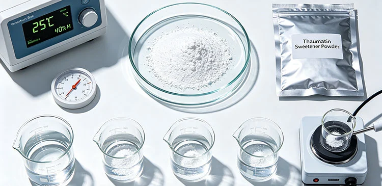 Stability-and-Formulation-Performance-of-Thaumatin-Sweetener-Powder Stability-and-Formulation-Performance-of-Thaumatin-Sweetener-Powder