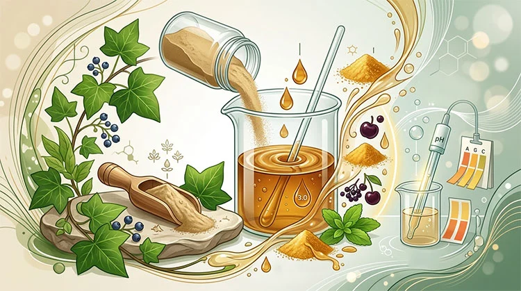 Ivy-Extract-in-Herbal-Syrup-Manufacturing Ivy-Extract-in-Herbal-Syrup-Manufacturing