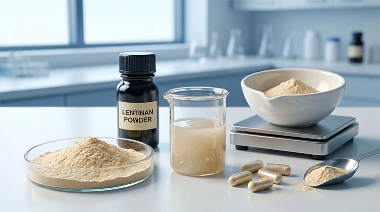 Lentinan-Powder-in-formulation-optimization-strategies