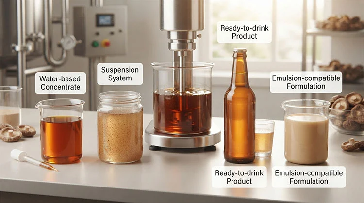 Shiitake-Mushroom-Extract-in-Liquid-and-Suspension-Systems