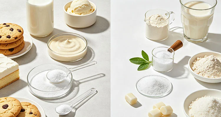 Allulose-Powder-vs-Stevia-Powder-in-Food-Formulations Allulose-Powder-vs-Stevia-Powder-in-Food-Formulations