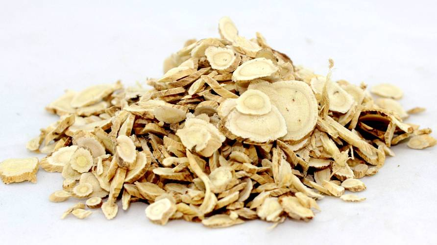 Pluhur ekstrakt i Astragalus
